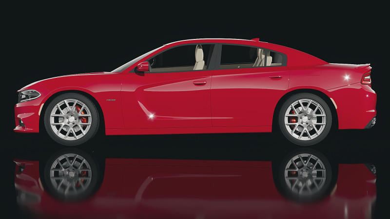 Dodge Charger 2015 Modelo 3D .c4d .max .obj .3ds .fbx .stl .blend 