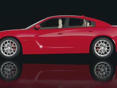 Dodge Charger 2015 Modelo 3D