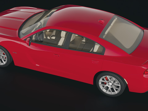 Dodge Charger 2015 Modelo 3D