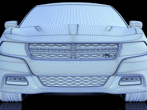 Dodge Charger 2015 Modelo 3D