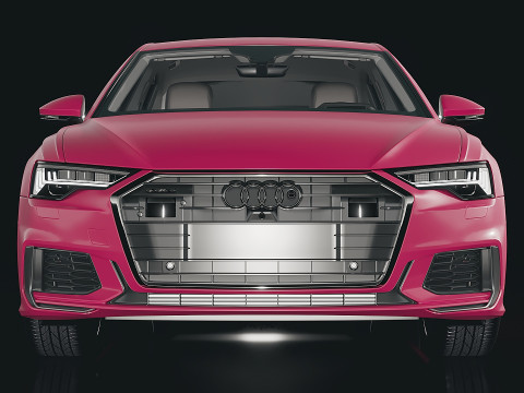 Audi A6 2019 3D Model