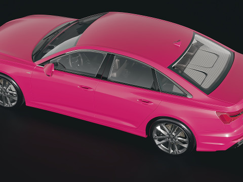Audi A6 2019 3D Model