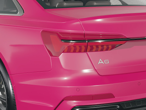 Audi A6 2019 3D Model