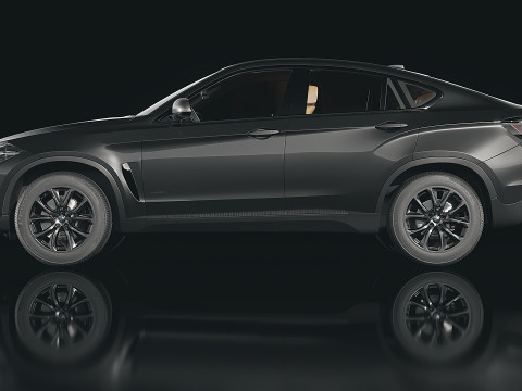 SUV X6 xDrive50i 3D Model