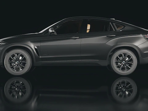 SUV X6 xDrive50i 3D Model
