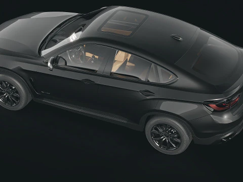 SUV X6 xDrive50i 3D Model