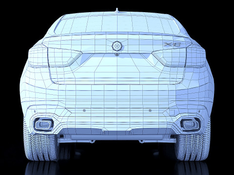 SUV X6 xDrive50i 3D Model