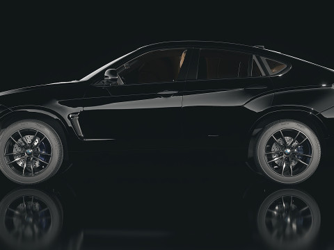 SUV X6M 2015 3D मॉडल