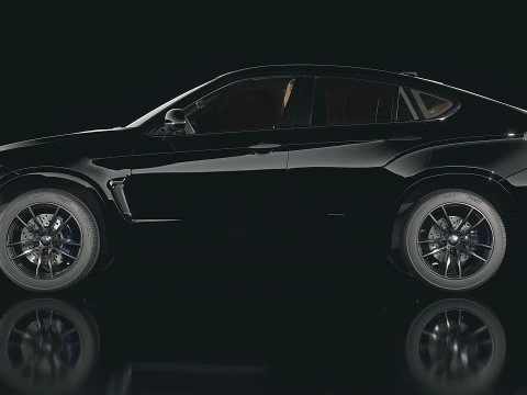 SUV X6M 2015 3D Model