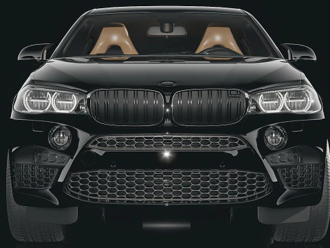 SUV X6M 2015 3D Model