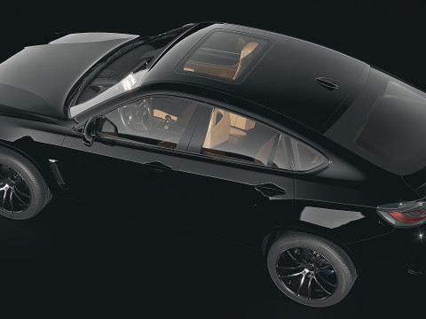 SUV X6M 2015 Model 3D