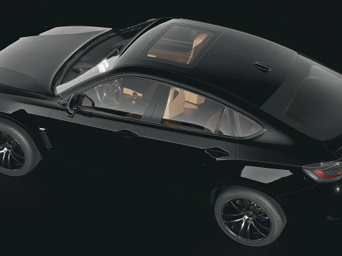 SUV X6M 2015 3D Model