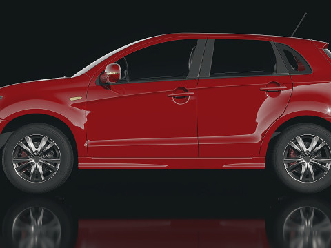 Mitsubishi ASX 2013 Modèle 3D