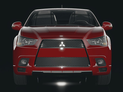 Mitsubishi ASX 2013 Modello 3D
