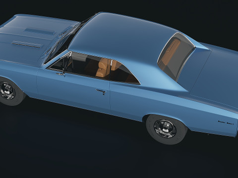 Chevrolet Chevelle SS 1966 3D 모델