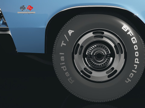 Chevrolet Chevelle SS 1966 3D 모델
