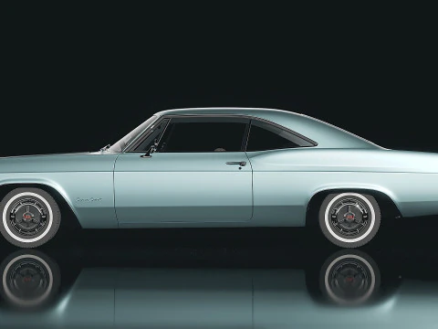 Chevrolet Impala 1965 Modello 3D