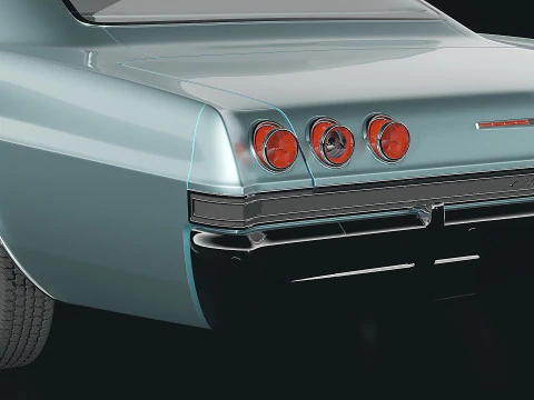Chevrolet Impala 1965 3D Model