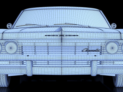 Chevrolet Impala 1965 3D 모델