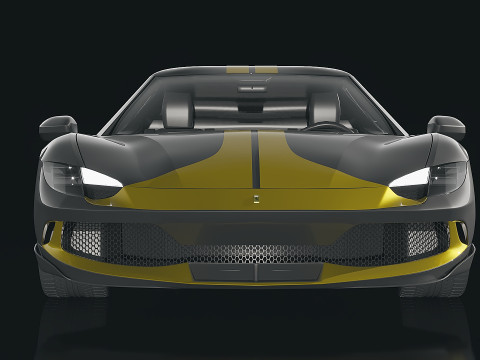 Ferrari 296 GTB 3D 模型