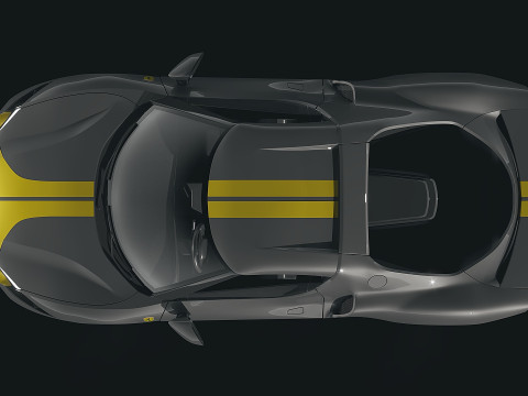 Ferrari 296 GTB 3D 模型