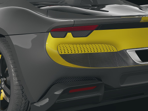 Ferrari 296 GTB 3D 模型