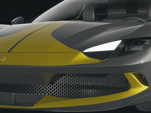 Ferrari 296 GTB 3D 模型