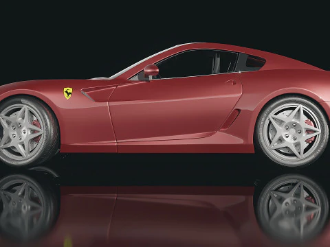 Ferrari 599 GTB2010 Modello 3D