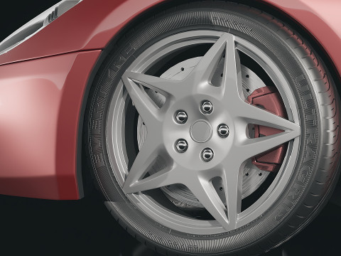Ferrari 599 GTB 2010 Model 3D