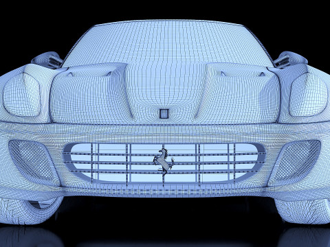 Ferrari 599 GTB 2010 Model 3D