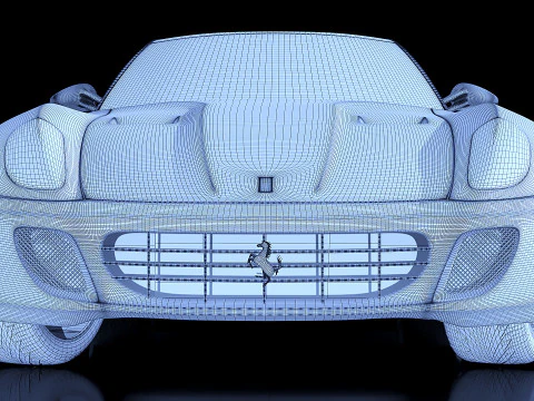 Ferrari 599 GTB 2010 3D Model