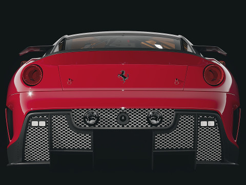 Ferrari 599 GTO 3D Model