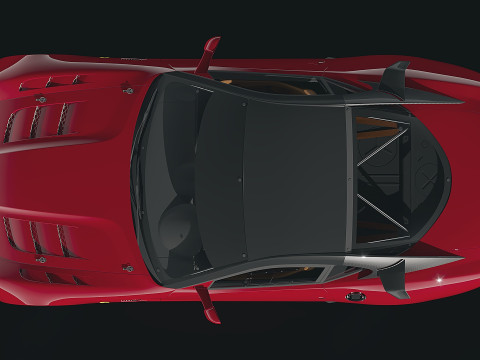 Ferrari 599 GTO 3D Model