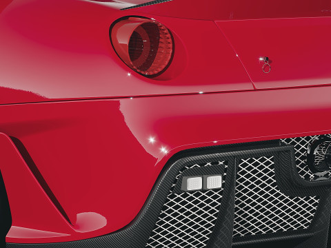 Ferrari 599 GTO 3D Model