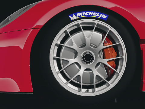 Ferrari 599 GTO 3D Model