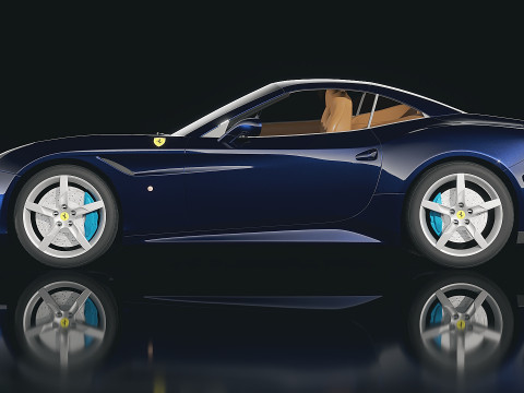 Ferrari California T 2015 3Dモデル