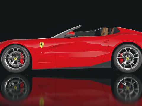 Ferrari F12 TRS Roadster 3D-Modell