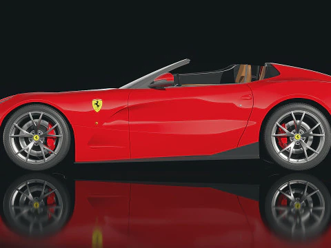 Ferrari F12 TRS Roadster Modello 3D