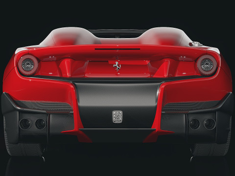 Ferrari F12 TRS Roadster 3D Model