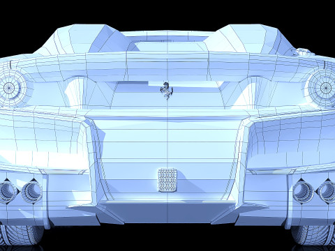 Ferrari F12 TRS Roadster 3D Model