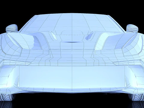 Ferrari F12 TRS Roadster 3D Model