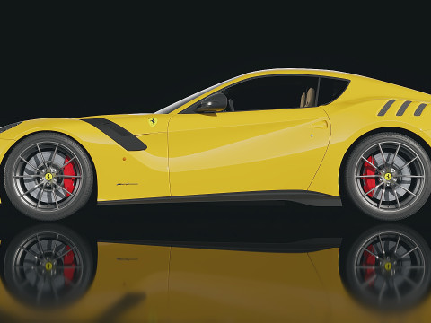 Ferrari F12tdf 2016 3D Модель