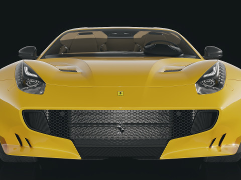 Ferrari F12tdf 2016 3D Model