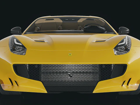 Ferrari F12tdf 2016 3D Model