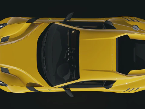 Ferrari F12tdf 2016 3D Model