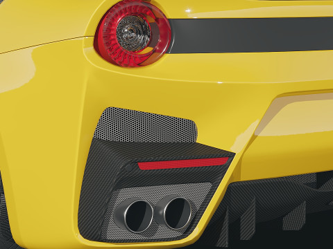 Ferrari F12tdf 2016 3D Model