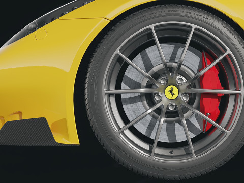 Ferrari F12tdf 2016 3D Model
