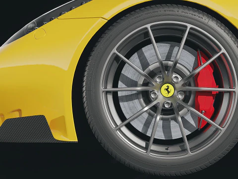 Ferrari F12tdf 2016 3D Model