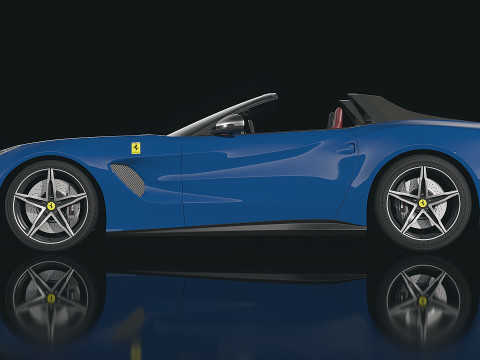 Ferrari F60 America 2015 3D Model