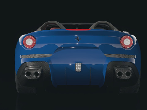 Ferrari F60 America 2015 3D Model